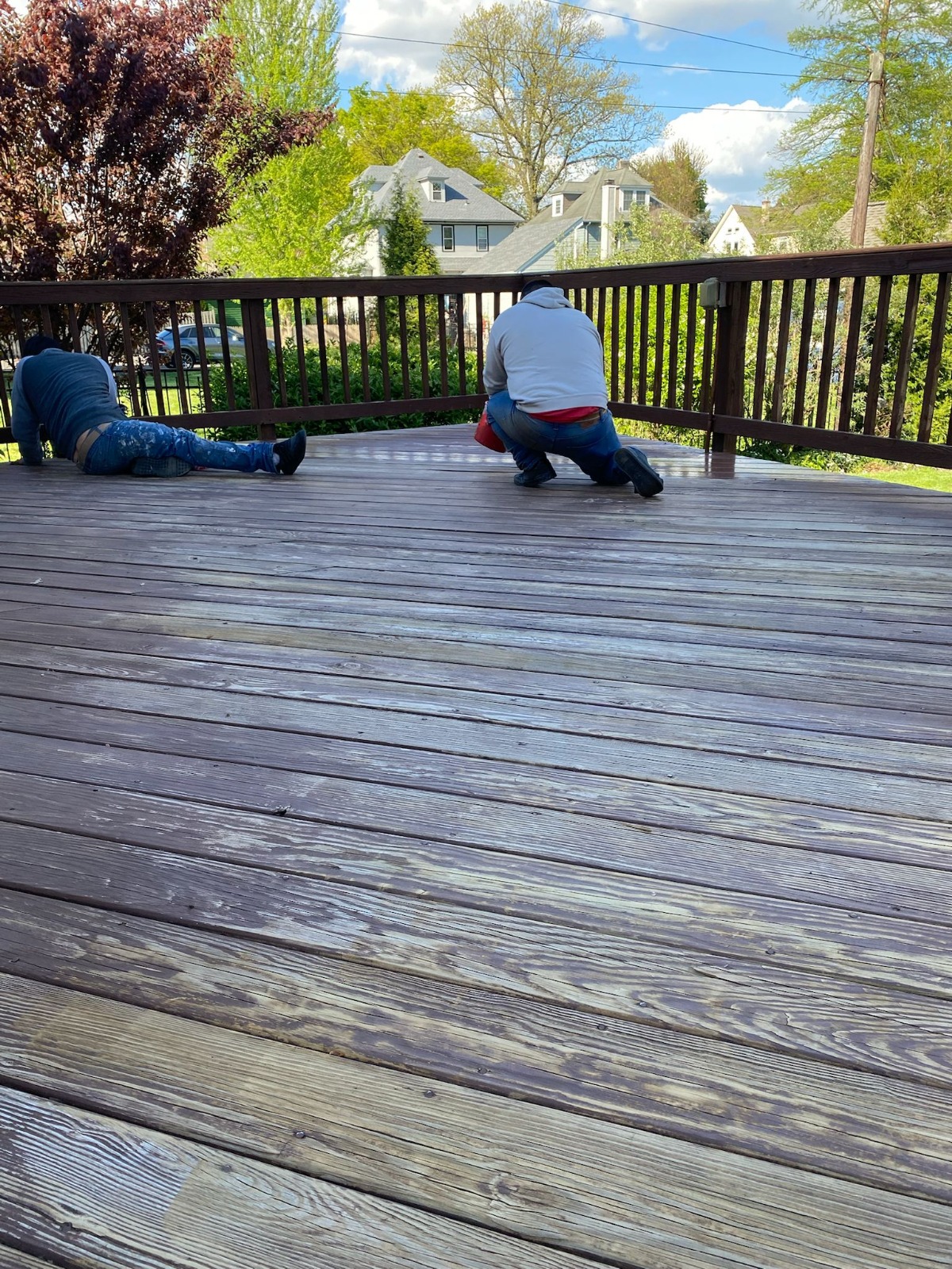 Deck Construction and Staining